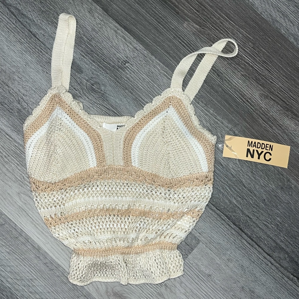 Mesh Cropped Top